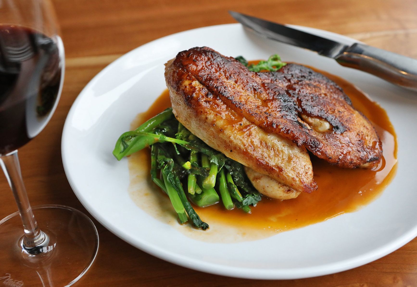 Dining Review of Louie in the DeMun neighborhood